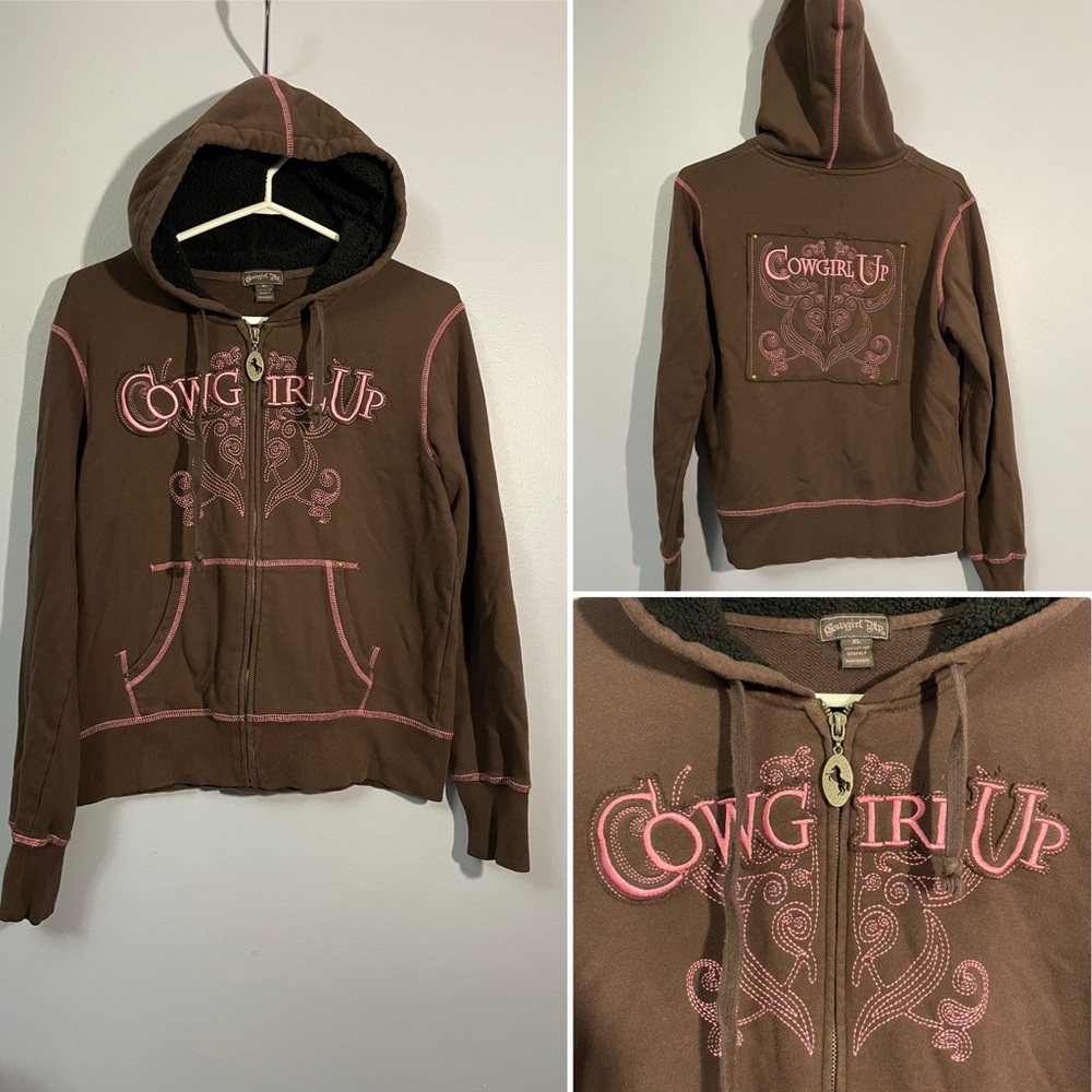 Girls XL Cowgirl Up Sweatshirt